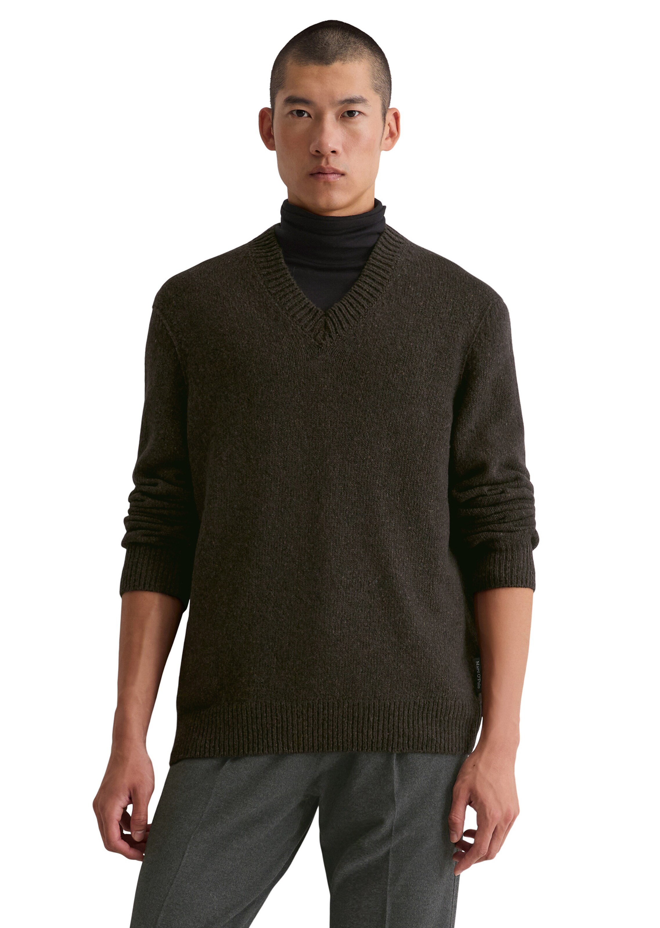 Marc O'Polo Pullover in Braun: Vorderseite