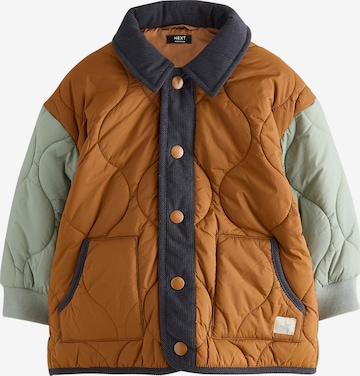 Veste mi-saison Next en marron : devant