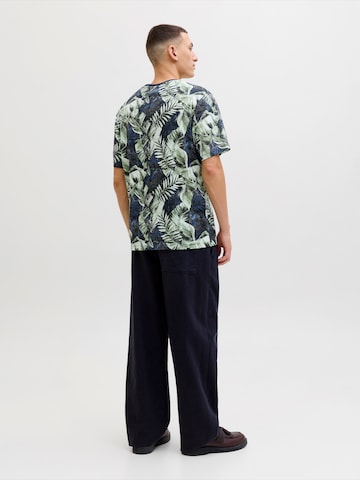 T-Shirt 'JJJEFF' JACK & JONES en bleu