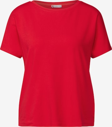 STREET ONE T-Shirt in Rot: Vorderseite