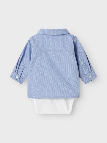 NAME IT Regular fit Button Up Shirt 'NBMRiza' in Blue