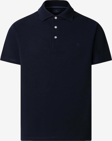 Hackett London Shirt in Blauw: voorkant