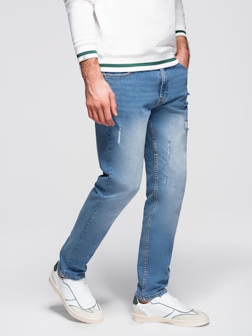 Ombre Regular Jeans in Blauw