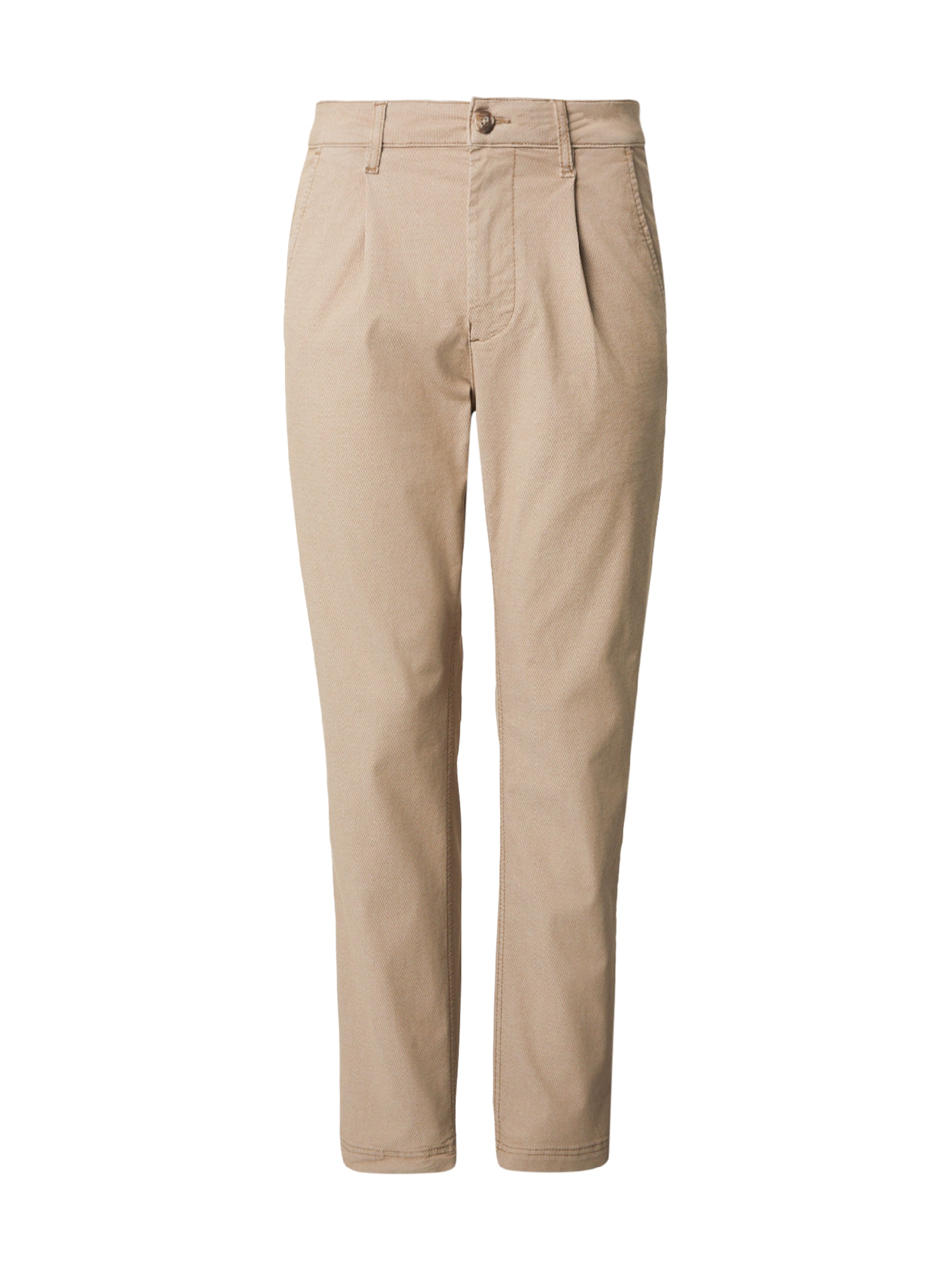 Pantalon à pince GABBA en beige : devant