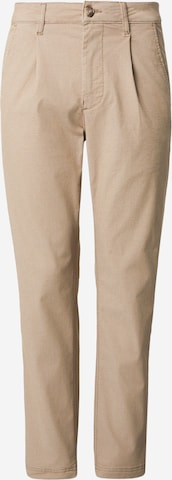 Pantalon à pince GABBA en beige : devant