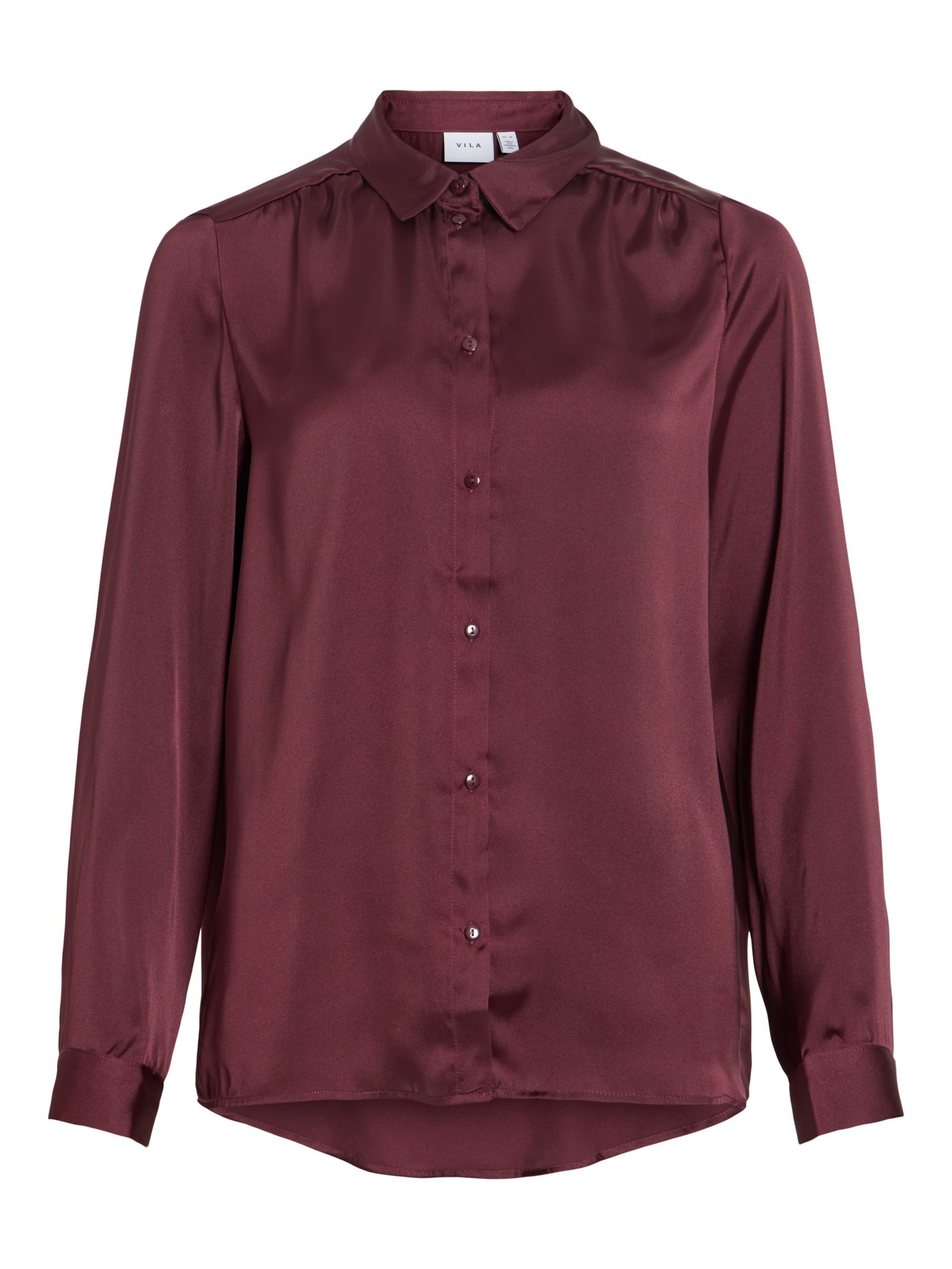 VILA Blouse 'VISOFIE' in Rood: voorkant