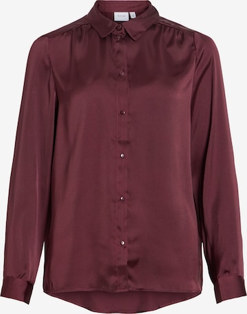 VILA Bluse 'VISOFIE' i rød: forside