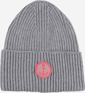 Zwillingsherz Beanie in Grey: front