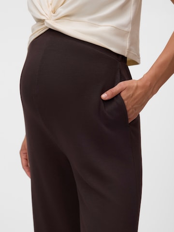 Vero Moda Maternity - Pierna ancha Pantalón 'VMMHALI' en marrón