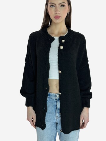 Elara Strickjacke in Schwarz