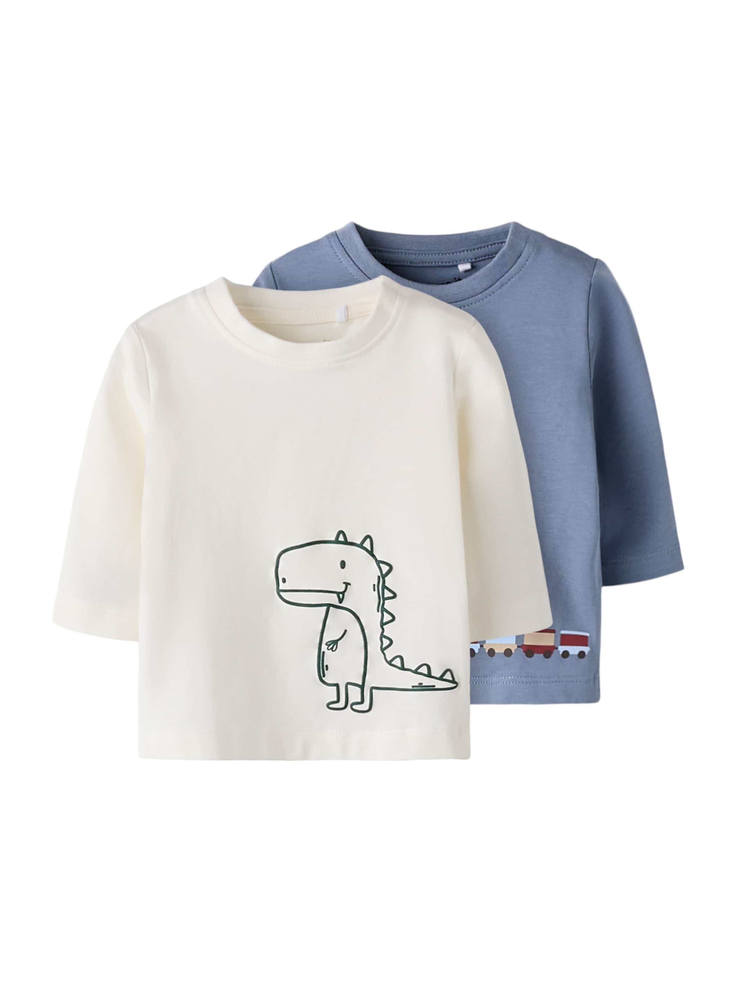 NAME IT Póló 'NBMVobbi' - kék: elől