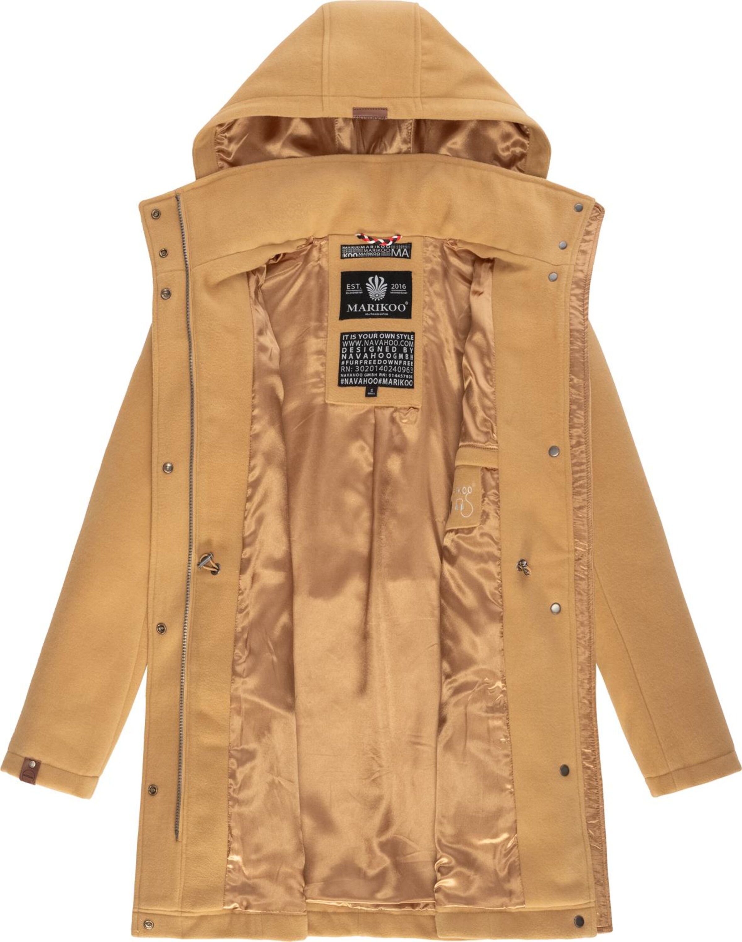 MARIKOO Tussenmantel in Bruin