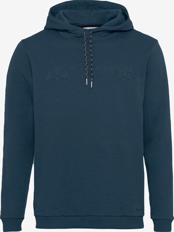 VAUDE Athletic Sweatshirt 'Manukau' in Blue: front