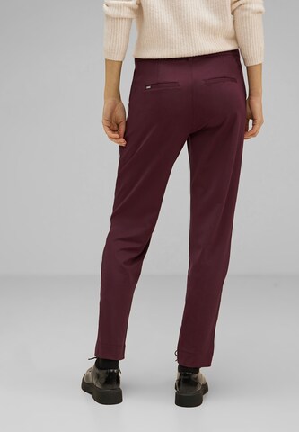 STREET ONE Regular Chino Pants in Red