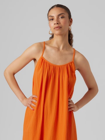 VERO MODA Kleid 'Natali' in Orange