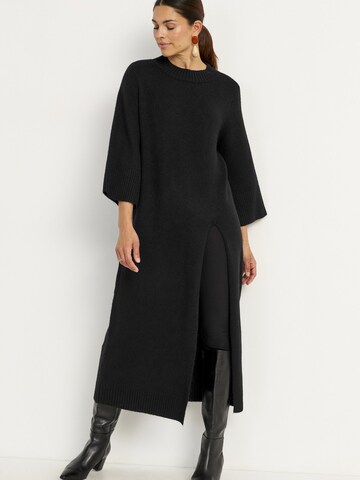 Cellbes of Sweden Gebreide jurk in Zwart