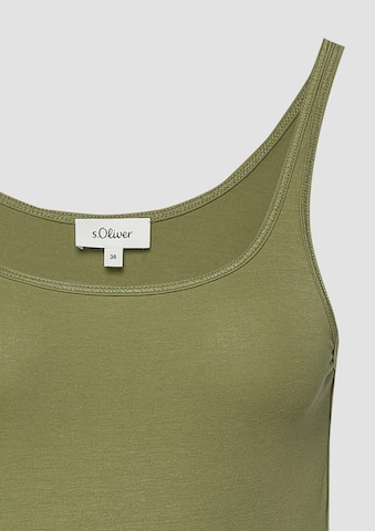 T-shirt s.Oliver en vert