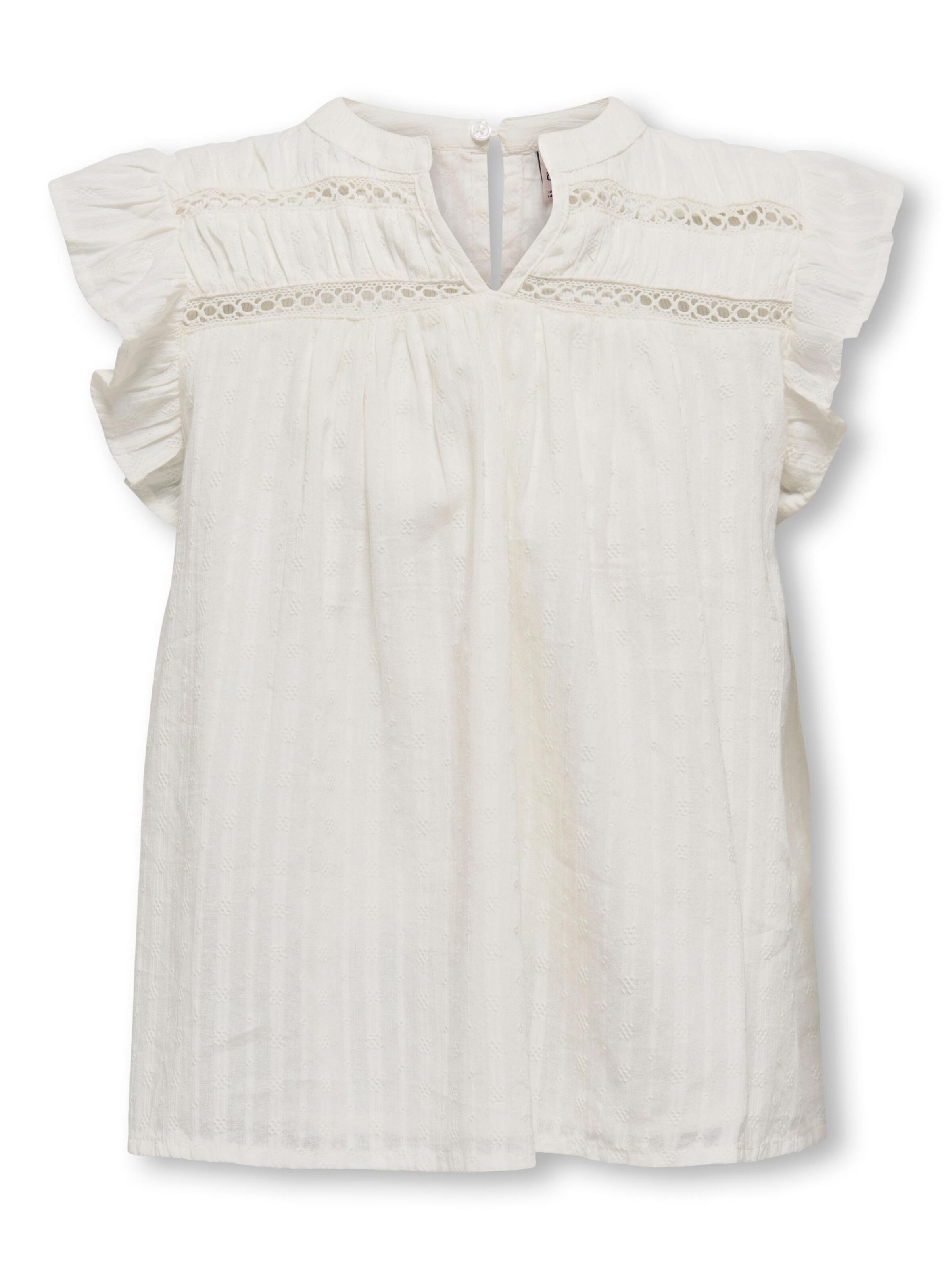 Haut 'KOGCamille' ONLY GIRLS en blanc : devant