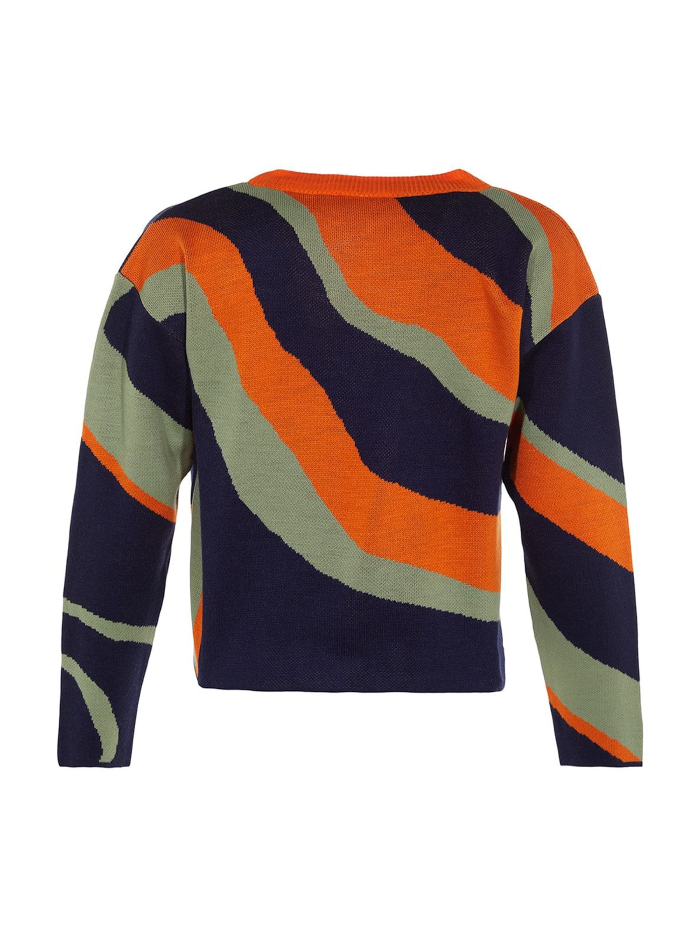 Trendyol Πλεκτή ζακέτα σε πορτοκαλί