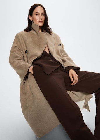 MANGO Between-Seasons Coat 'Picarol' in Brown