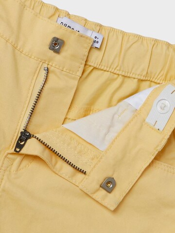 NAME IT Regular Pants 'Becky' in Yellow