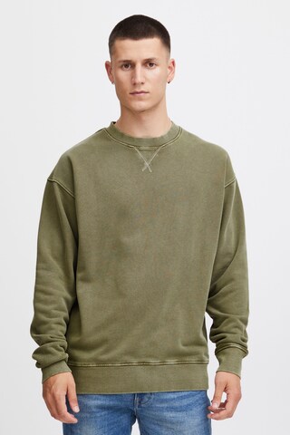 !Solid Sweatshirt in Groen: voorkant
