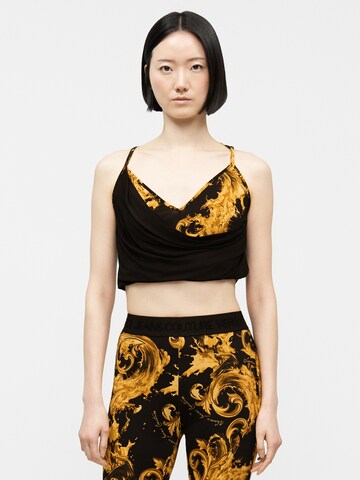 Versace Jeans Couture Топ в Черный: спереди