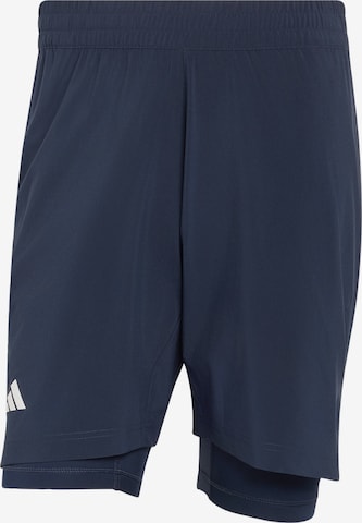 ADIDAS PERFORMANCE Regular Sportbroek in Blauw: voorkant