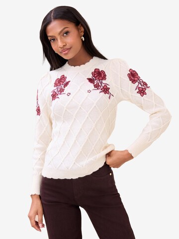 Lipsy Pullover in Beige: Vorderseite