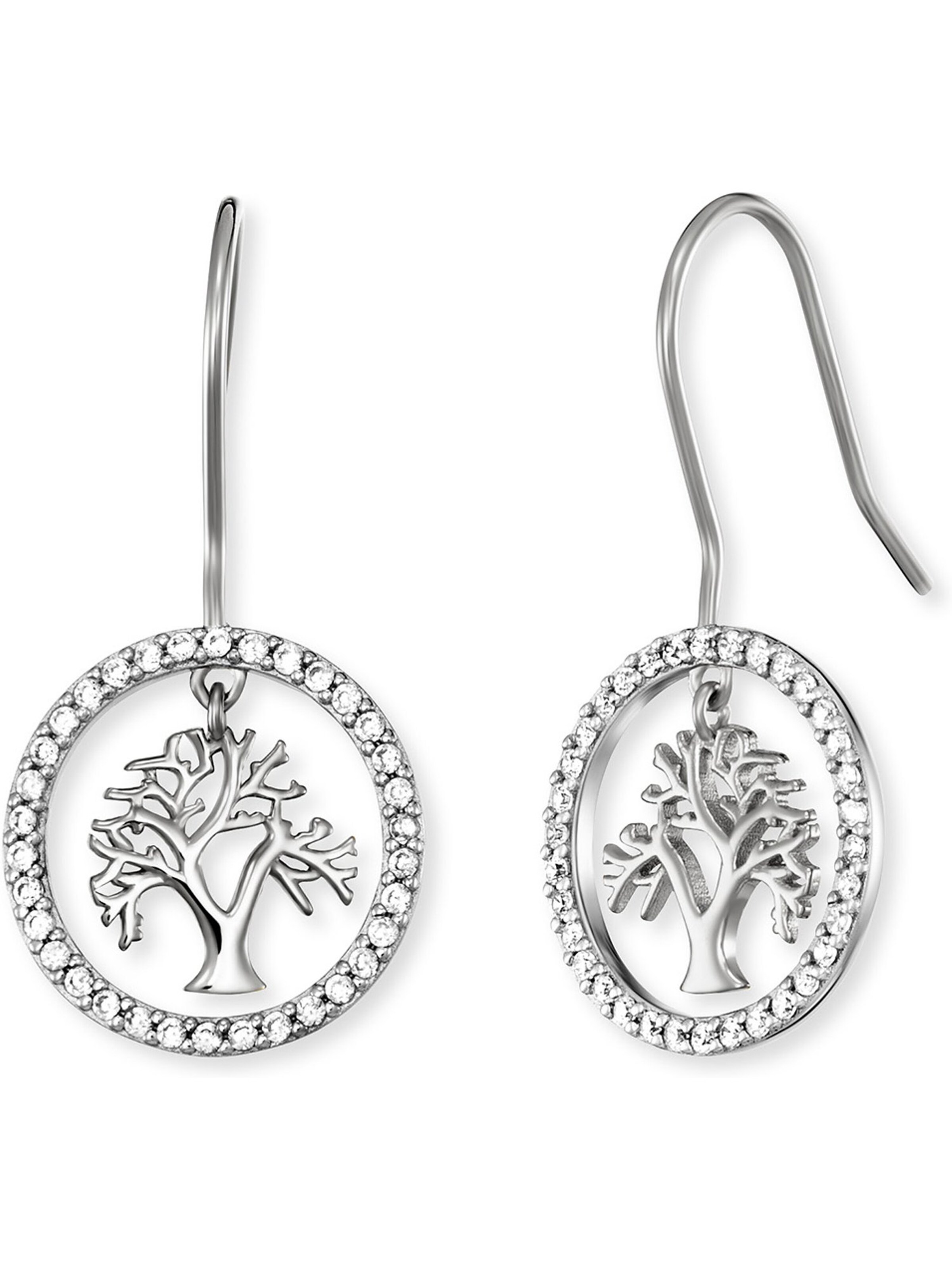 Engelsrufer Earrings in Silver: front