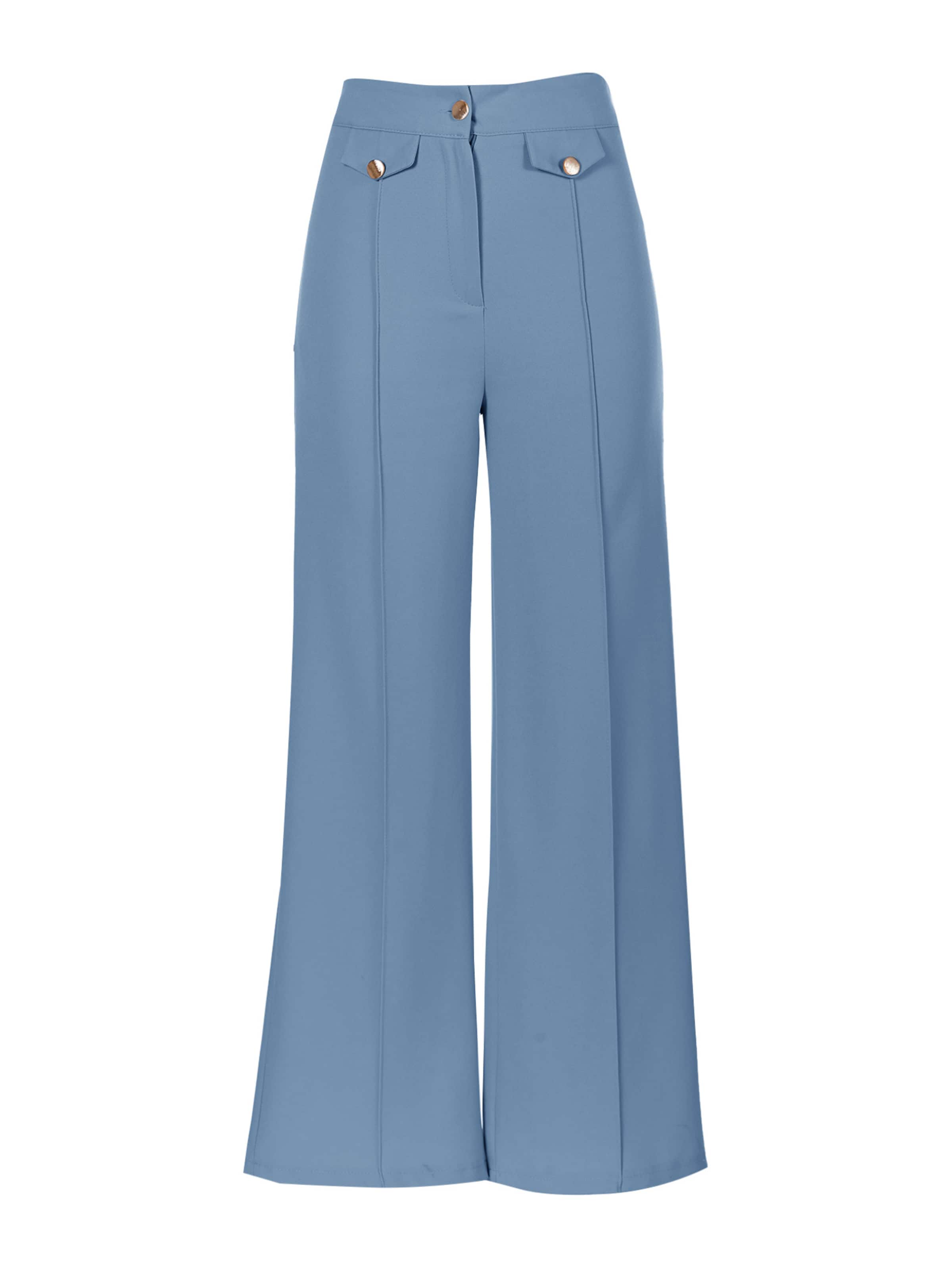 Imily Bela Bootcut Housut värissä sininen: etupuoli