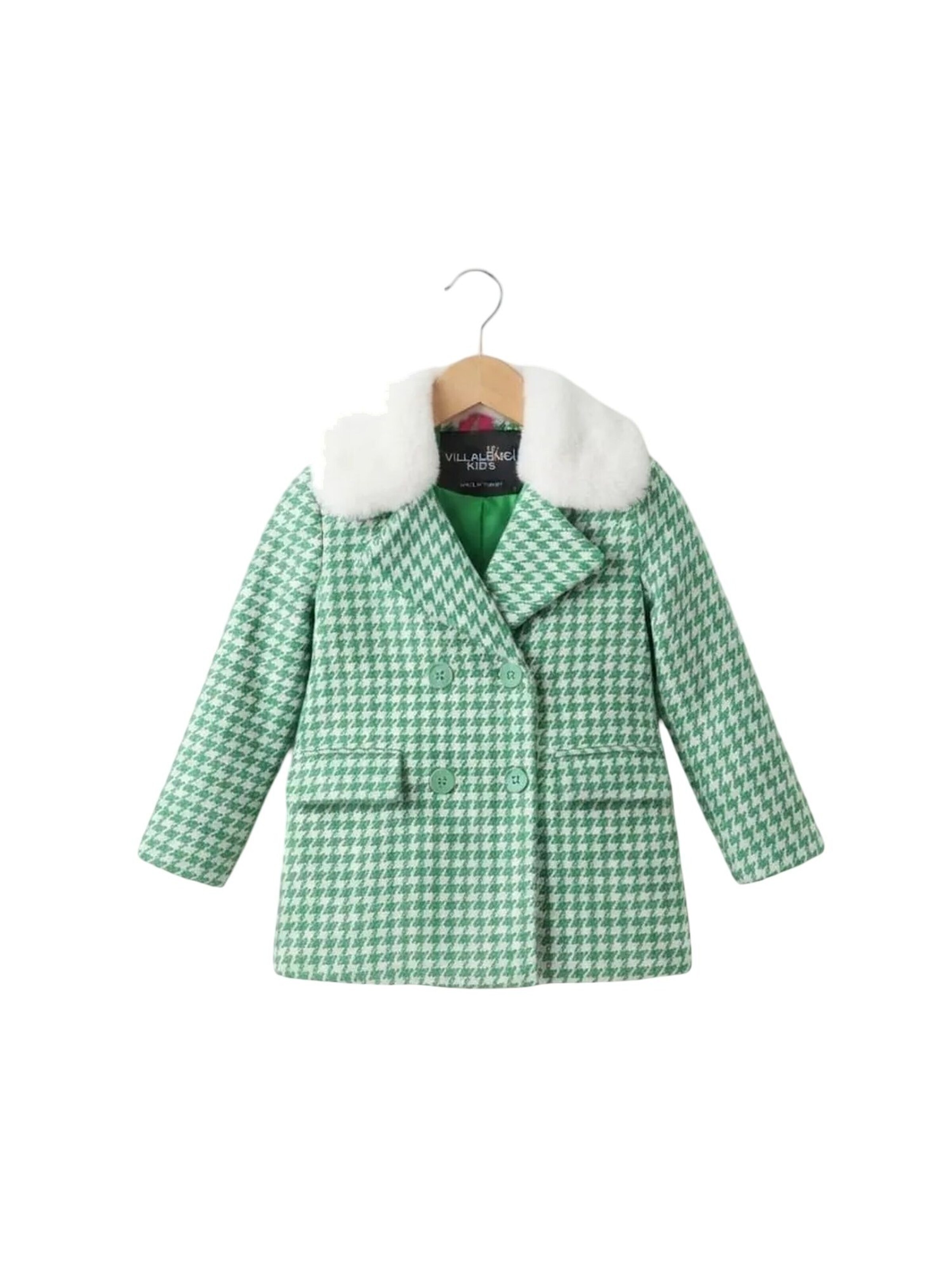 Hilal Akinci Kids Between-season jacket 'HİLAL AKINCI KİDS Kinderjacke' in Green: front