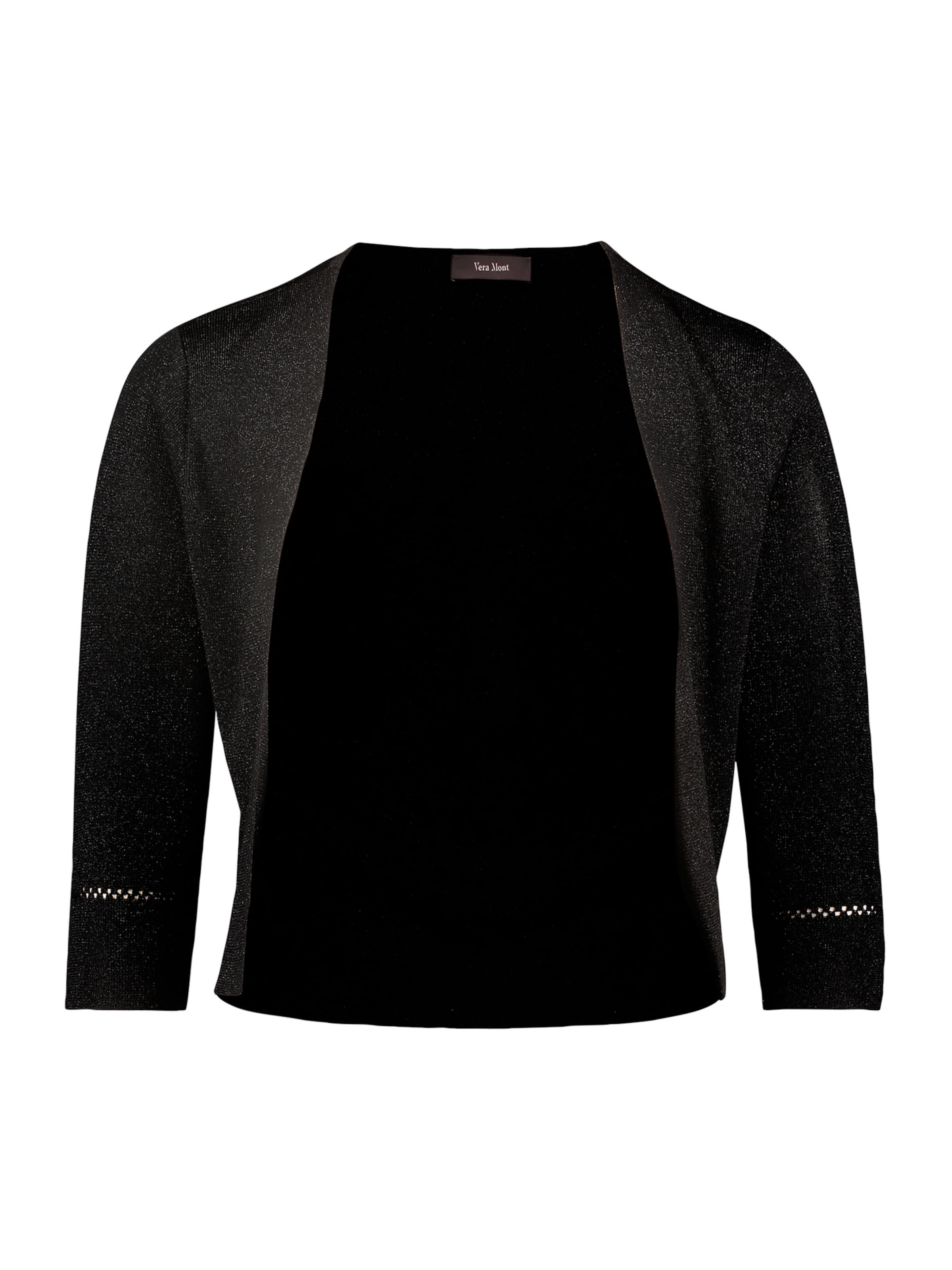 Vera Mont Bolero in Black: front