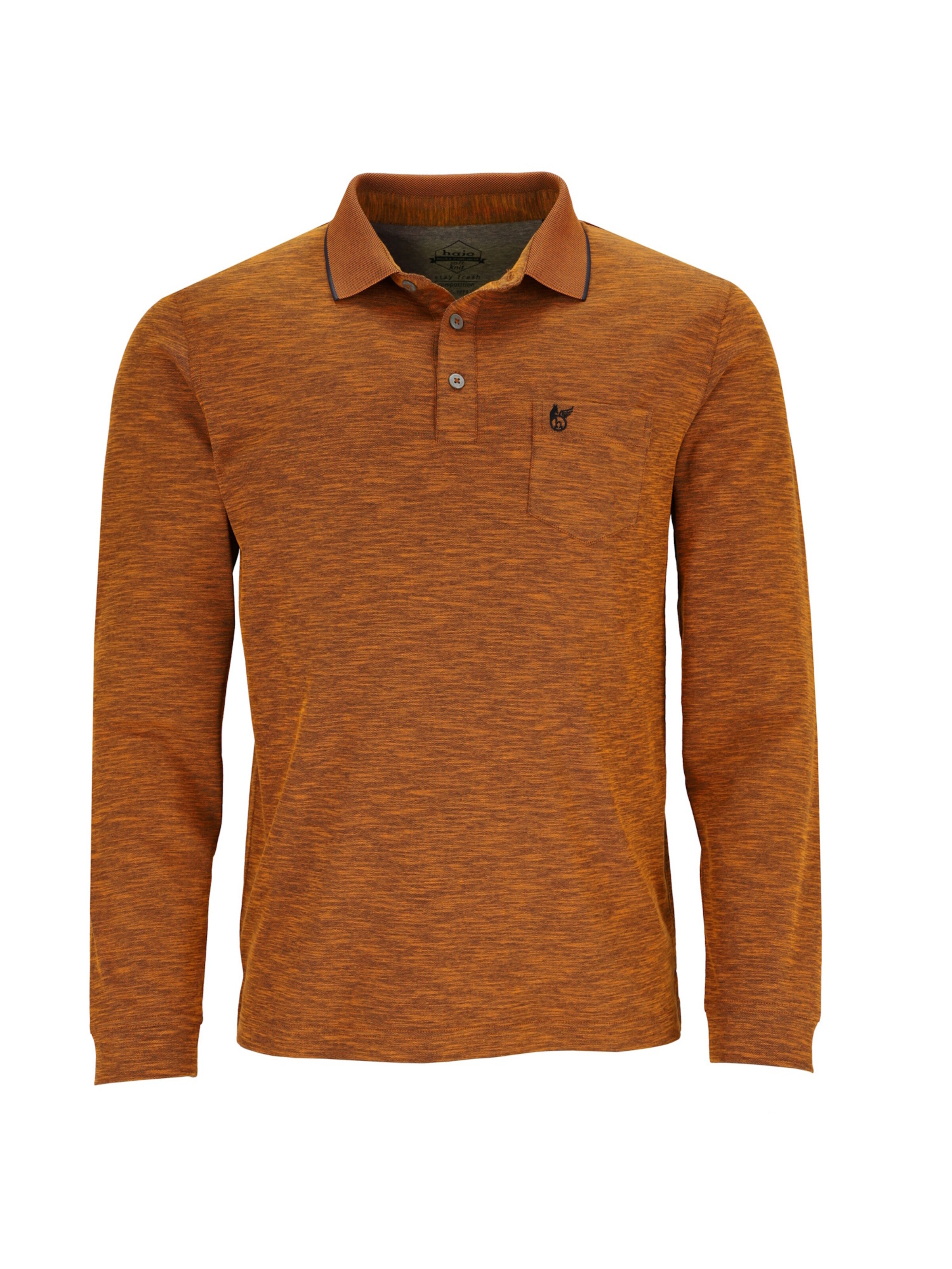 T-Shirt HAJO en orange : devant