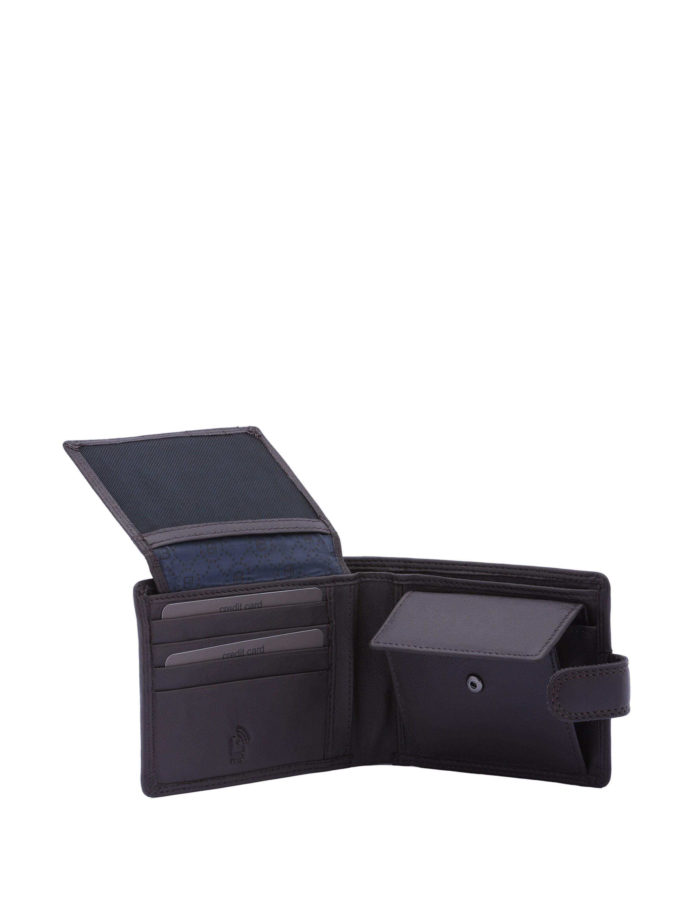 Laura Biagiotti Portemonnaie in Braun: Vorderseite