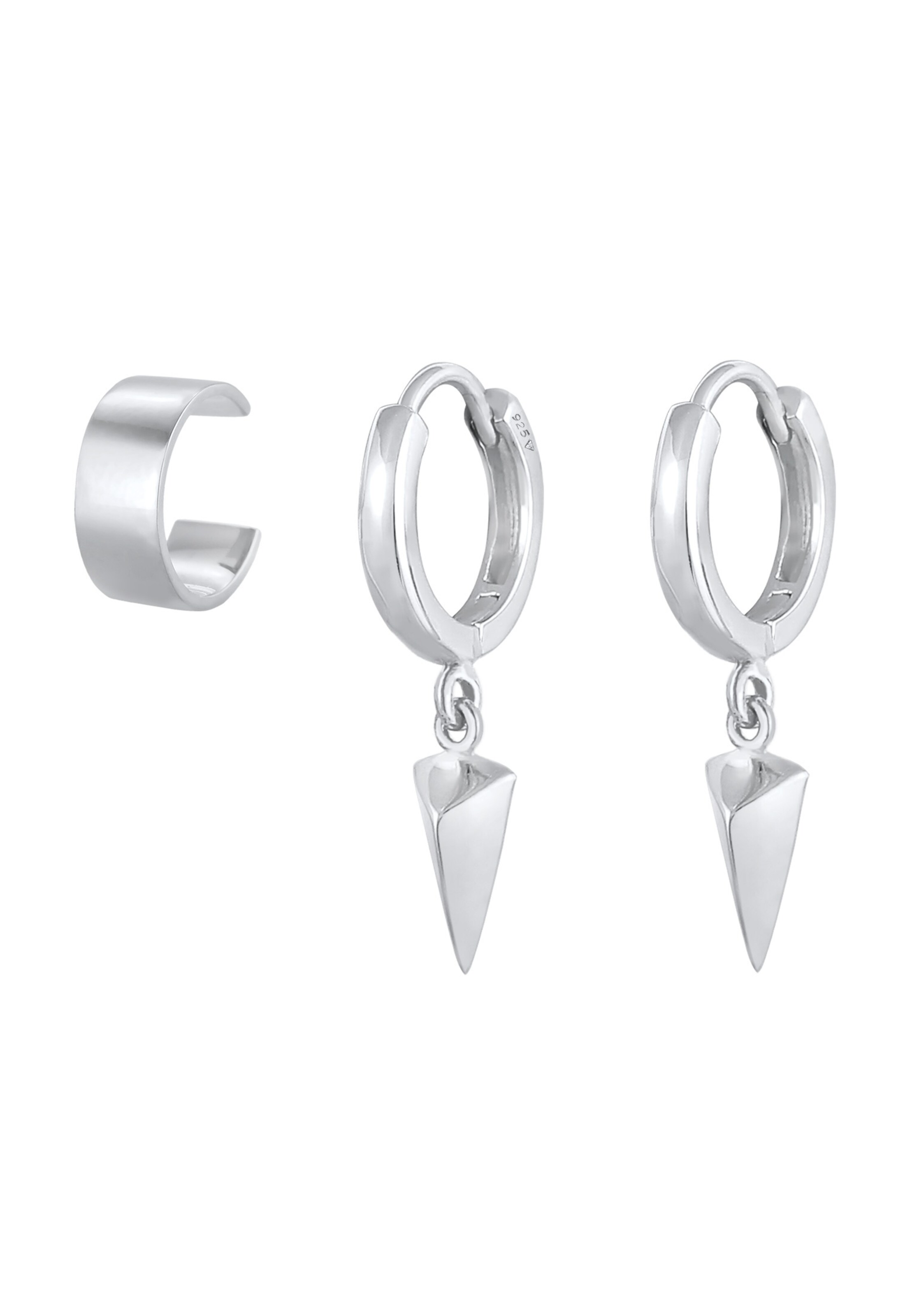 ELLI Jewelry set in Silver: front