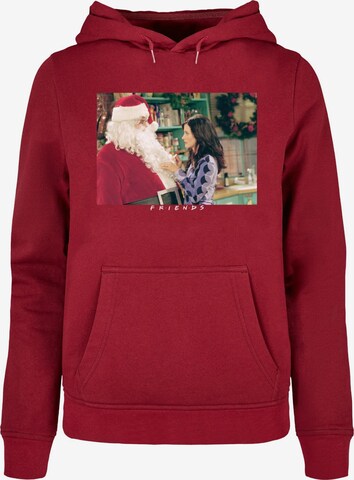 ABSOLUTE CULT Sweatshirt 'Friends - Santa Chandler' in Rood: voorkant