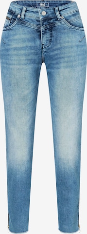 MAC Skinny Jeans in Blauw: voorkant