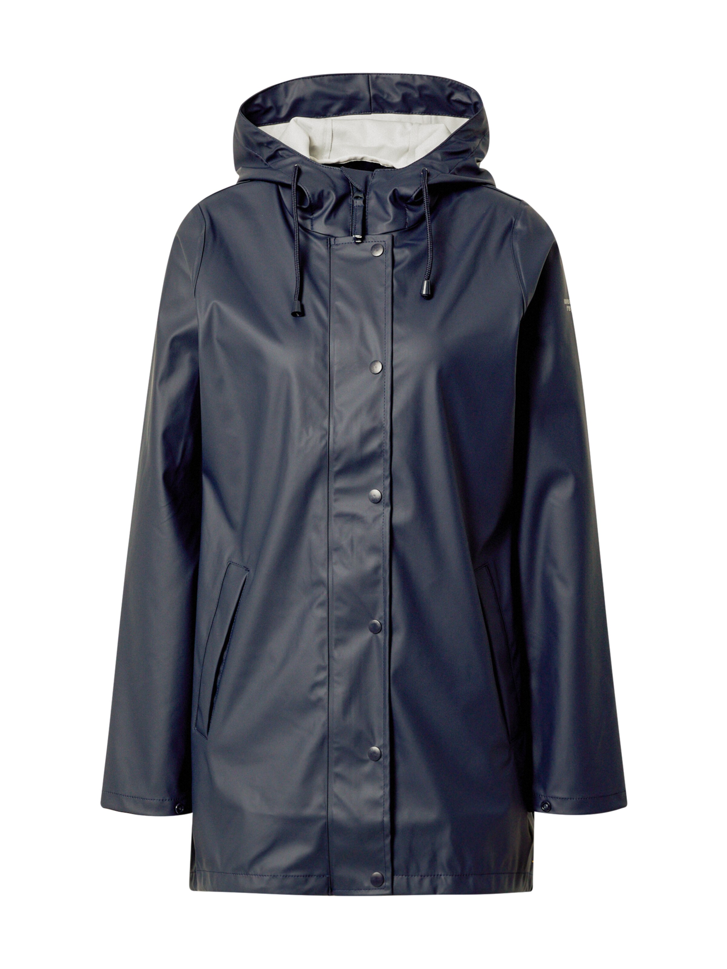 Weather Report Regenmantel 'Petra' in Blau: Vorderseite