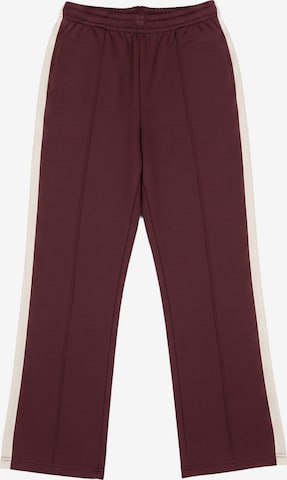 Urban Classics Loosefit Hose in Rot: Vorderseite