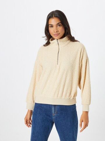 mazine Sweatshirt 'Ajo' i beige: framsida