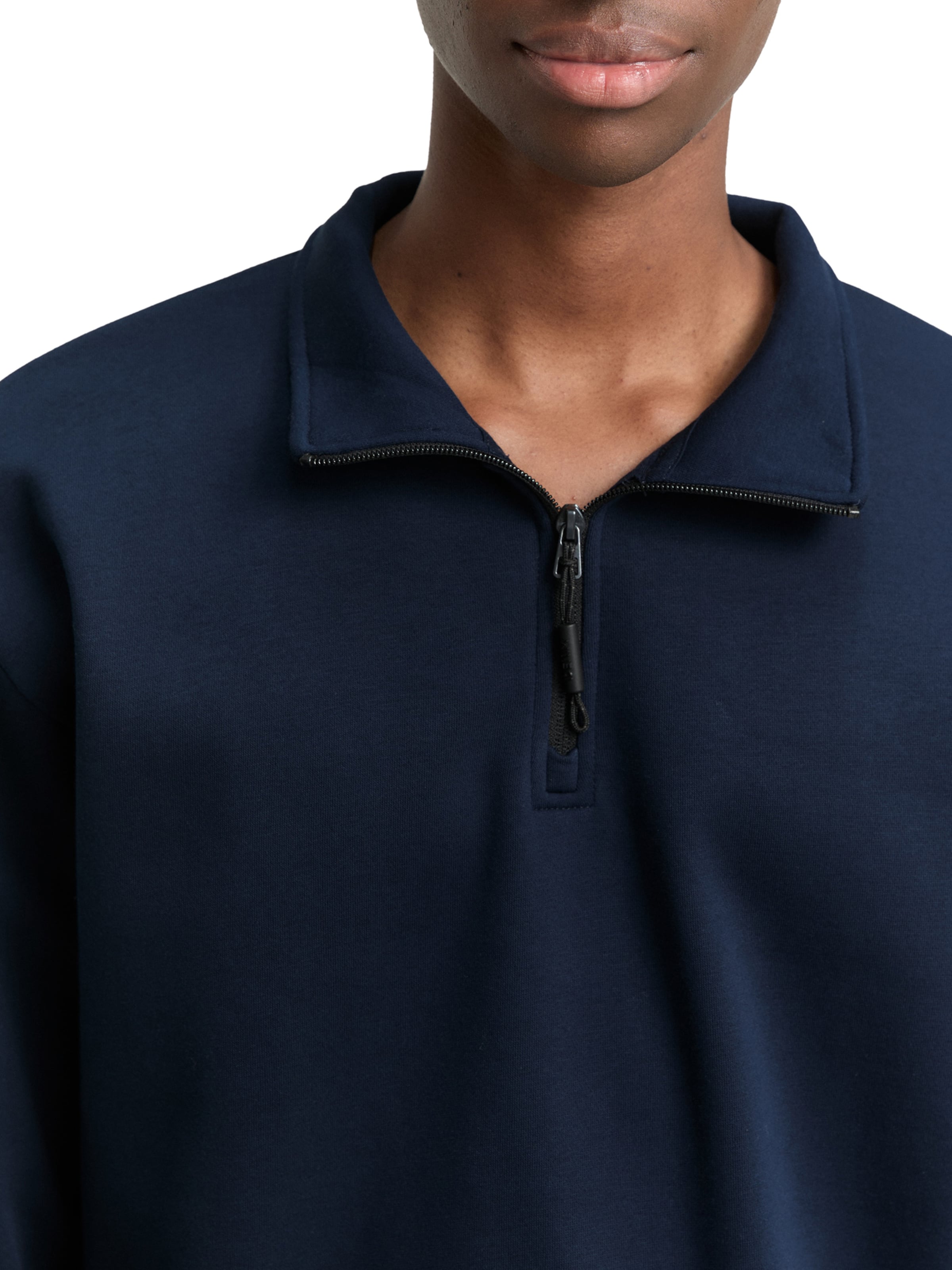 TOM TAILOR DENIM Sweatshirt in Blue