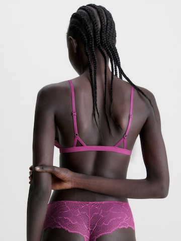Calvin Klein Underwear Trojúhelníková Podprsenka – pink