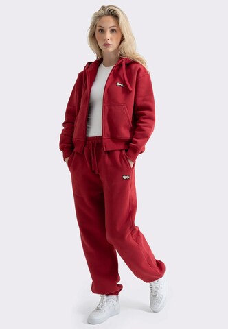 LONSDALE Joggingpak 'Sundridge' in Rood