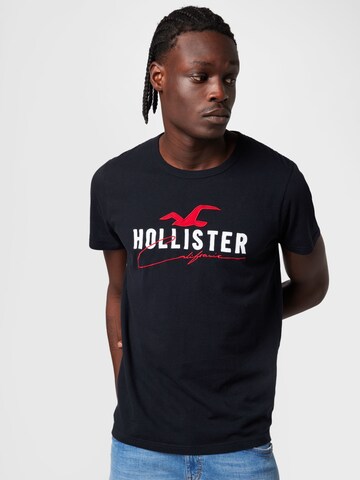 HOLLISTER T-Shirt in Schwarz: predná strana