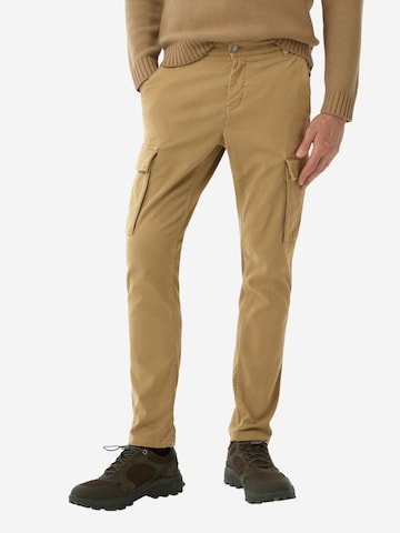 BOGNER Tapered Cargohose 'Bruno' in Beige: Vorderseite