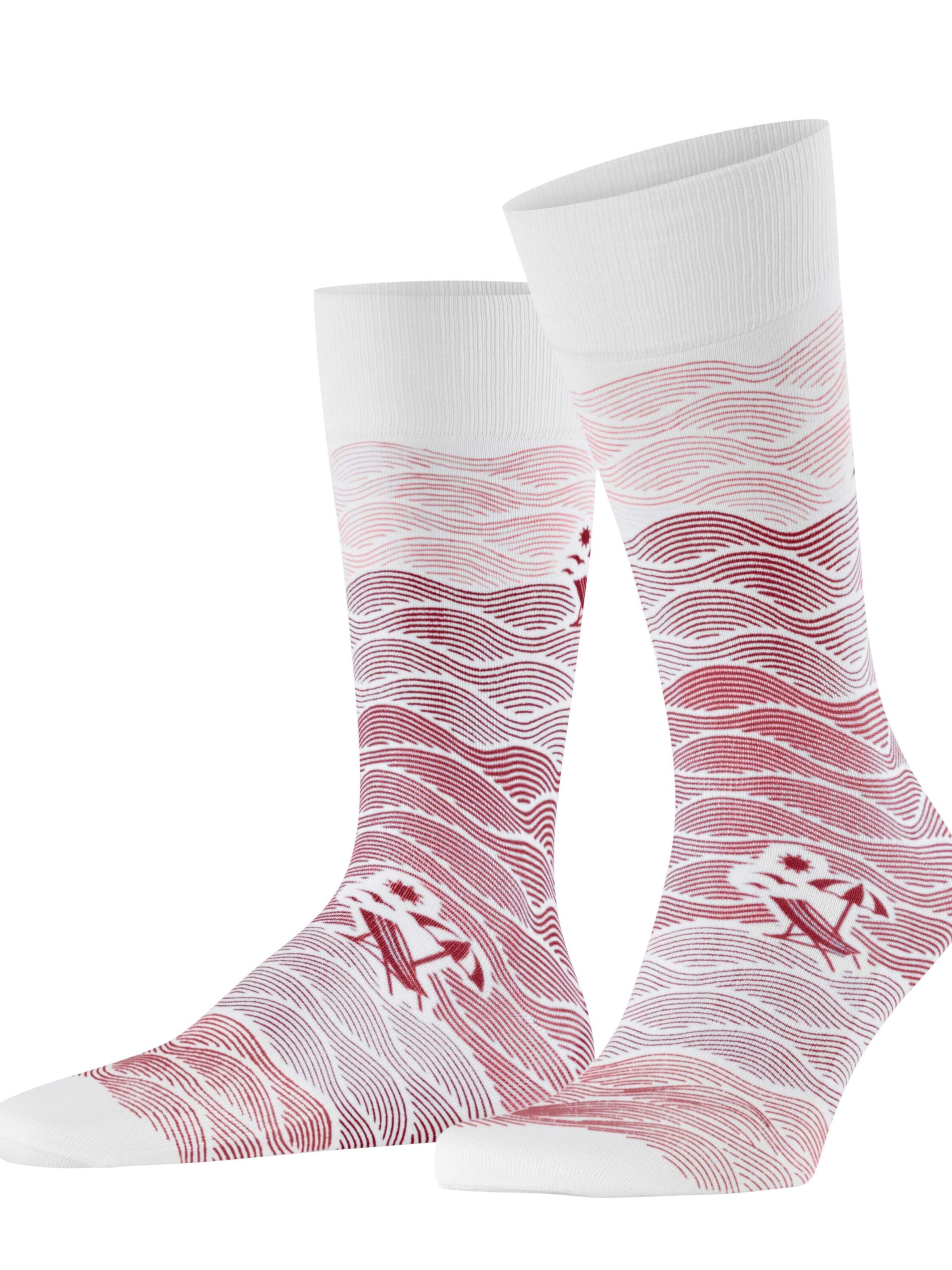 FALKE Socken 'Plage'‌‌ in rot, Produktansicht