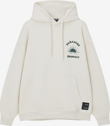 Pull&Bear Collegepaita värissä beige: edessä