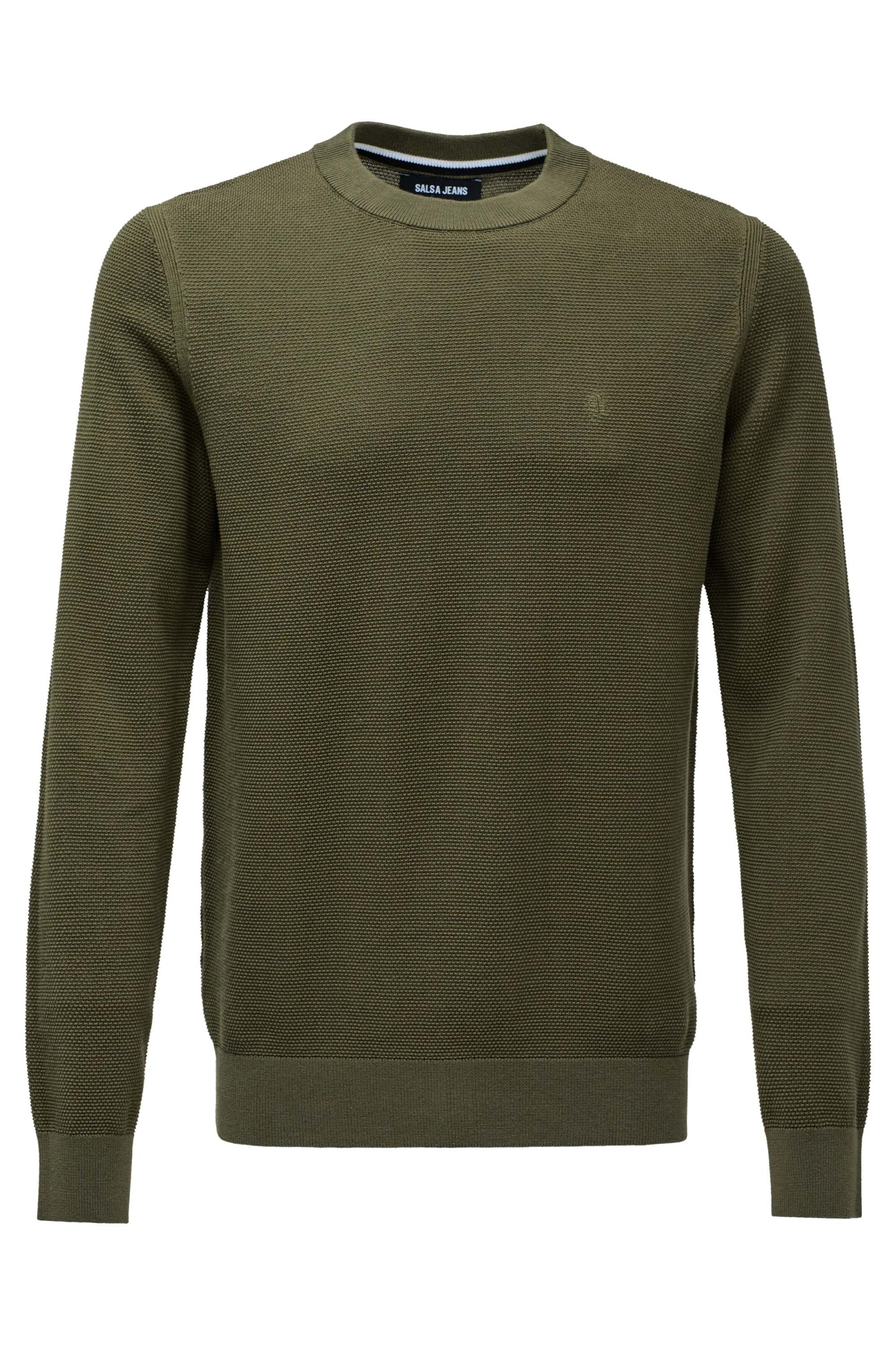 Salsa Jeans Sweater in Green: front