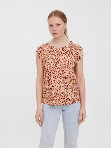 VERO MODA T-Shirt 'Ava' in Pink: Vorderseite
